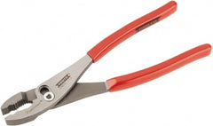 Proto - 10" OAL, 2-11/64" Jaw Length, 1-13/32" Jaw Width, Slip Joint Combination Pliers - 2 Positions, Serrated Jaw, Regular Nose Head, Standard Tool - Exact Tooling