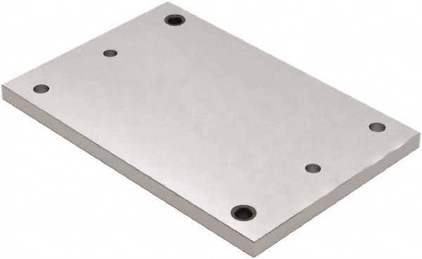 Jergens - 15" Long x 10" Wide Steel Fixture Plate - 3/4" Plate Thickness - Exact Tooling