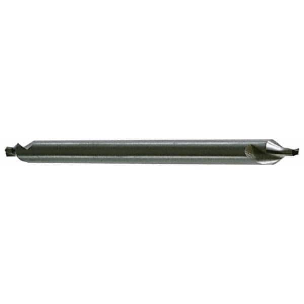 Keo - #1 Plain Cut 90° Incl Angle High Speed Steel Combo Drill & Countersink - Exact Tooling