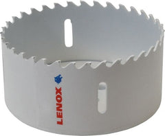 Lenox - 3-3/4" Diam, 1-1/2" Cutting Depth, Hole Saw - Carbide-Tipped Saw, Toothed Edge - Exact Tooling