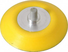 PRO-SOURCE - 3" Diam Hook & Loop Disc Backing Pad - 1/4" Shank Diam, 15,000 RPM - Exact Tooling