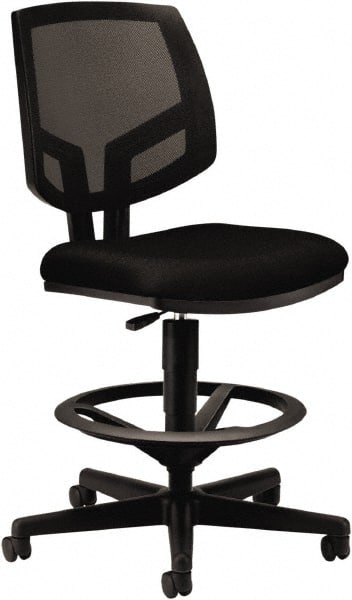 Hon - Swivel & Adjustable Stools Type: Adjustable Height Stool Base Type: Swivel - Exact Tooling