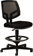 Hon - Swivel & Adjustable Stools Type: Adjustable Height Stool Base Type: Swivel - Exact Tooling