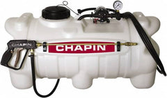 Chapin - 25 Gal Chemical Safe Garden Hand Sprayer - Use with Cleaners/Degreasers, Polyethylene Tank, Wide Mouth, Reinforced Hose - Exact Tooling