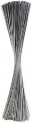 ADVANTUS - 12" Long Gray Galvanized Steel Wire Tag Fastener - 0.7" Max Bundle Diam - Exact Tooling