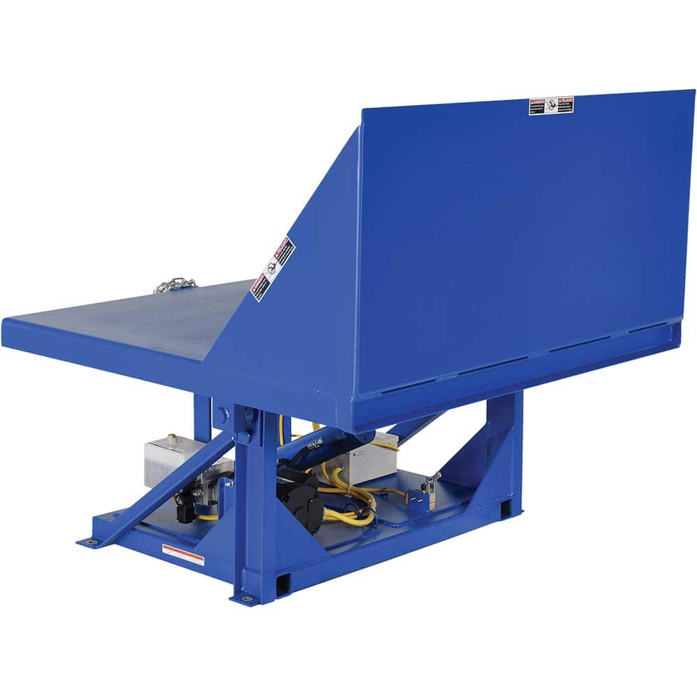 Vestil - Tilting Tables; Type: Tilt Master ; Load Capacity (Lb.): 2000.000 ; Tilt Angle: 90 ; Lowered Height (Feet): 2 ; Control Type: Hand ; Phase: Three Phase - Exact Tooling