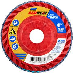 4-1/2″ × 1/4″ × 7/8″ Twinstar Flap Disc Type 27 Flat 120 Grit - Exact Tooling