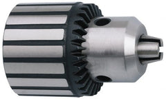 Accupro - 3/8-24, 1/32 to 3/8" Capacity, Threaded Mount Drill Chuck - Keyed, 37mm Sleeve Diam, 51mm Open Length - Exact Tooling