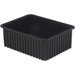LEWISBins+ - 17-3/8" Wide x 8" High, Black Bin Divider Box - Use with DV1780 Short, DV2280 Long - Exact Tooling
