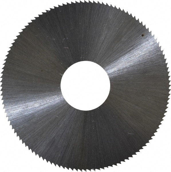 Controx - 1-3/4" Diam x 0.0156" Blade Thickness x 1/2" Arbor Hole Diam, 120 Tooth Slitting and Slotting Saw - Arbor Connection, Right Hand, Uncoated, Cobalt, Concave Ground - Exact Tooling
