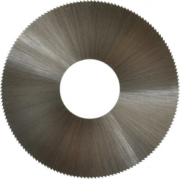 Controx - 3" Diam x 0.014" Blade Thickness x 1" Arbor Hole Diam, 160 Tooth Slitting and Slotting Saw - Arbor Connection, Right Hand, Uncoated, High Speed Steel, Concave Ground - Exact Tooling