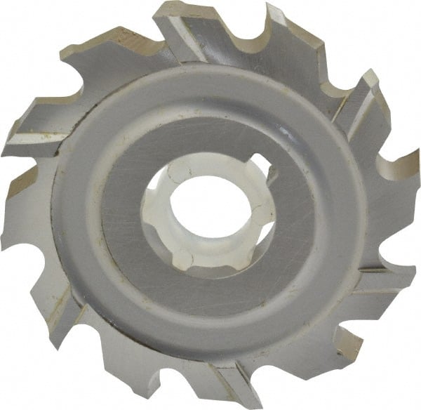 Controx - 2" Blade Diam x 1/4" Blade Thickness, 5/8" Hole, 12 Teeth, Cobalt Side Chip Saw - Staggered Tooth, Arbor Connection, Right Hand Cut, Uncoated, with Keyway - Exact Tooling