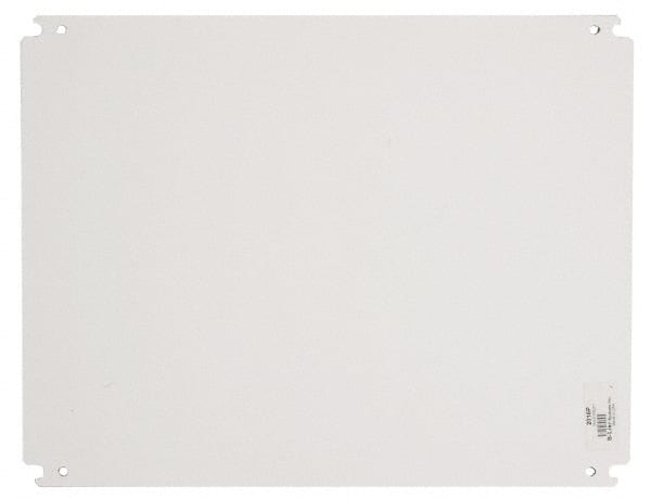 Cooper B-Line - 22" OAW x 34" OAH Powder Coat Finish Electrical Enclosure Nonperforated Panel - 36" x 24" Box, 12 Gauge Steel, Use with 302410-SD/302410-SDW/362412-SD/36248-SD - Exact Tooling