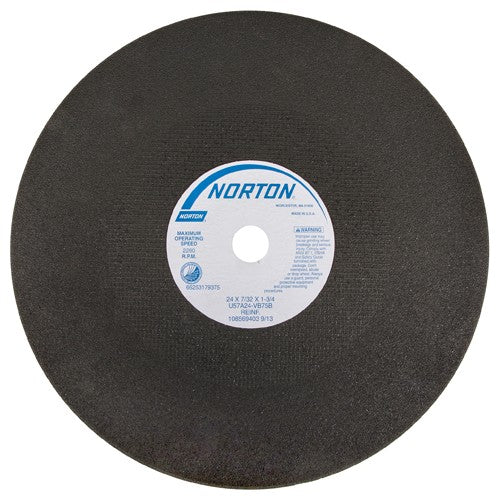 12″ × 7/32″ × 1-3/4″ Foundry Cut-Off Wheel Type 01 Straight 30 Grit - Exact Tooling