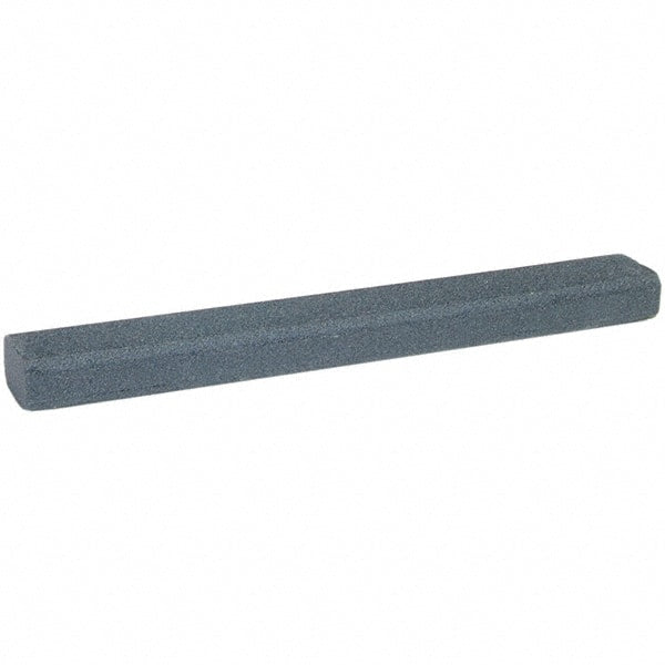 Norton - 10" Long x 1-1/4" Wide x 3/4" Thick, Silicon Carbide Sharpening Stone - Flat Stone, Coarse Grade - Exact Tooling