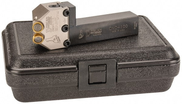 Dorian Tool - 1 Inch Wide x 6-3/4 Inch Long Shank, Cut Knurler - 2 Knurls Required, Includes Knurl Wheels, Straight Knurl Pattern, Series SW - Exact Tooling