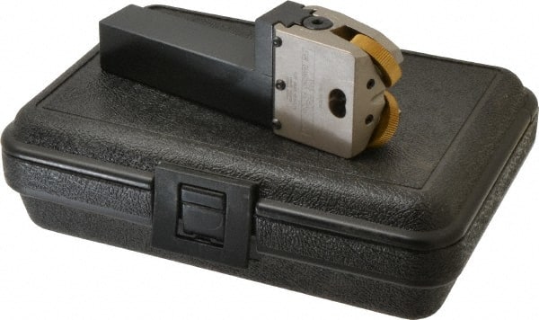 Dorian Tool - 1 Inch Wide x 6-7/8 Inch Long Shank, Cut Knurler - 2 Knurls Required, Includes Knurl Wheels, Straight Knurl Pattern, Series M - Exact Tooling
