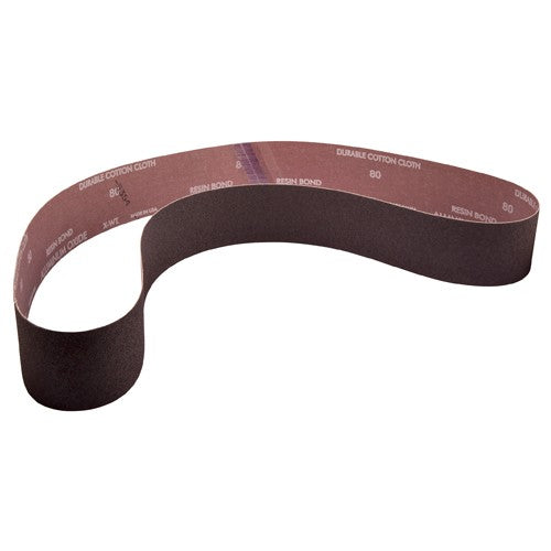 2-1/2″ × 60″ Metalite R228 Narrow Belt 80 Grit Aluminum Oxide - Exact Tooling