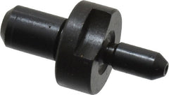 Gibraltar - 0.2026" Nose Diam, 7/16" Nose Length, 5/8" Collar Diam, Slip Fit Round Straight Locating Pin - Low Carbon Steel, 5/16" Tail Diam, 1-3/16" OAL, +0.0000" Tolerance - Exact Tooling