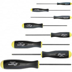 Bondhus - Hex Driver Sets Tool Type: Ball End Size Range (mm): 0.050 - 3/8 - Exact Tooling