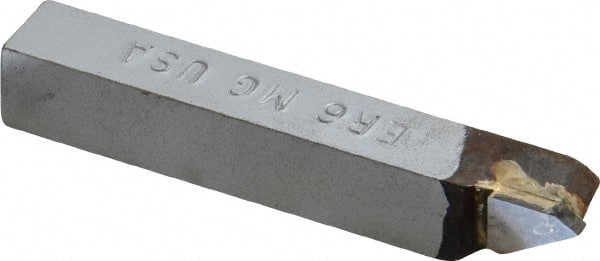 Accupro - 3/8 x 3/8" Shank, Offset Threading Single Point Tool Bit - ER-6, Grade Micrograin - Exact Tooling