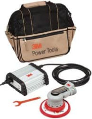 3M - 6 Inch Pad, 10,000 OPM, Electric Orbital Sander - Round, Palm Sander, 5 Amps - Exact Tooling