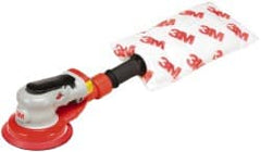 3M - 10,000 OPM, 17 CFM Air Consumption, 90 psi Air Pressure, Palm Air Orbital Sander - Round Pad, - Exact Tooling