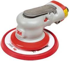 3M - 12,000 OPM, 17 CFM Air Consumption, 90 psi Air Pressure, Palm Air Orbital Sander - Round Pad, - Exact Tooling