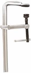 Bessey - 5-1/2" Deep Throat, 20" Max Capacity, Standard Sliding Arm Clamp - 2,660 Lb Clamping Pressure, 0.775" Spindle Diam - Exact Tooling