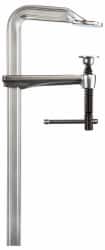 Bessey - 4" Deep Throat, 18" Max Capacity, Standard Sliding Arm Clamp - 726 Lb Clamping Pressure, 5/8" Spindle Diam - Exact Tooling