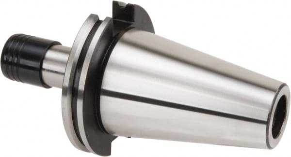 Accupro - CAT50 Taper Shank Rigid Tapping Adapter - #0 to 9/16" Tap Capacity, 87.5mm Projection, Size 1 Adapter, Quick Change, Through Coolant - Exact Tooling