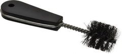 Value Collection - 1-3/8" Long x 1-1/4" Diam Steel Hand Pipe Brush - Single Spiral, 160mm OAL, 0.25" Wire Diam, 0.213" Shank Diam - Exact Tooling