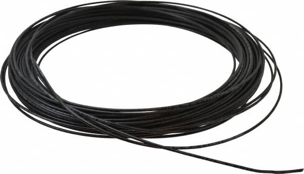 Parker - 1/16" ID x 1/8" OD, 1/32" Wall Thickness, 100' Long, Nylon Tube - Black, 500 Max psi, -65 to 200°F - Exact Tooling
