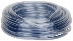 Parker - 1/2" ID x 5/8" OD, 1/16" Wall Thickness, 100' Long, Vinyl Tube - Clear, 30 Max psi, -40 to 150°F - Exact Tooling
