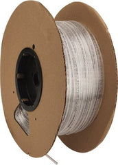 Parker - 1/8" ID x 3/16" OD, 1/32" Wall Thickness, 500' Long, Polyurethane Tube - Clear, 125 Max psi, 90 - 95 Shore A Hardness, -40 to 180°F - Exact Tooling