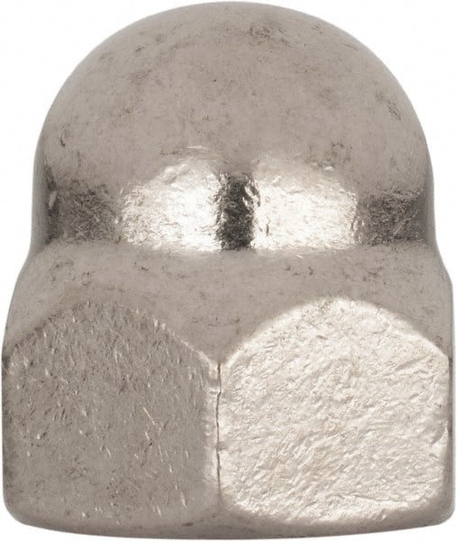 Value Collection - M24x3 Metric Coarse, 36mm Width Across Flats, Uncoated, Stainless Steel Acorn Nut - 42mm Overall Height, Austenitic A4, DIN 1587 - Exact Tooling