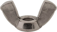 Value Collection - M6x1.00 Metric Coarse, Stainless Steel Standard Wing Nut - Grade 316, Austenitic Grade A4, 27.5mm Wing Span, 13.6mm Wing Span - Exact Tooling