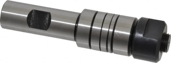Interstate - 1/2" Diam Milling Machine Arbor - Stub Style, Straight Shank, 3/4" Shank Diam, 108.7mm OAL - Exact Tooling