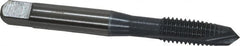 OSG - M8x1.25 Metric Coarse, 2 Flute, elektraLUBE Finish, High Speed Steel Spiral Point Tap - Plug Chamfer, Right Hand Thread, 2-23/32" OAL, 1-1/8" Thread Length, 6H Class of Fit, Series 102M - Exact Tooling