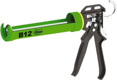 Albion Engineering - 10 oz Half Barrel Frame Manual Caulk/Adhesive Applicator - Use with Single Cartridges - Exact Tooling