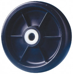 Fairbanks - 8 Inch Diameter x 2 Inch Wide, Polyolefin Caster Wheel - 675 Lb. Capacity, 2-3/16 Inch Hub Length, 3/4 Inch Axle Diameter, Delrin Bearing - Exact Tooling