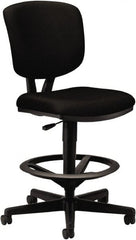 Hon - Swivel & Adjustable Stools Type: Adjustable Height Stool Base Type: Swivel - Exact Tooling