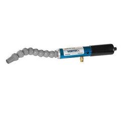Vortec - Cold Air Coolant Systems; Type: Frost Free Cold Air Gun ; Air Capacity (BTU/Hr): 2500 ; Hose Length (Inch): 9 ; Hose Inside Diameter (Inch): 3/8 ; Number of Outlets: 1.000 ; Tank/Unit Length (Inch): 10-5/8 - Exact Tooling