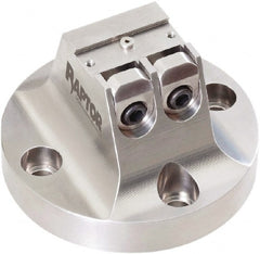 Raptor Workholding - 3/4" Jaw Width, 3" High x 4.97" Wide Dovetail Vise - For Use with 4 & 5 Axis Workholding Systems - Exact Tooling