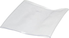 Made in USA - 6" Long, 2:1, PVC Heat Shrink Electrical Tubing - Clear - Exact Tooling