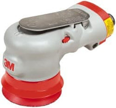 3M - 12,000 OPM, 17 CFM Air Consumption, 90 psi Air Pressure, Palm Air Orbital Sander - Round Pad, - Exact Tooling
