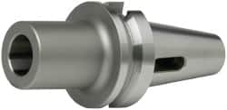 Accupro - BT40 Outside Taper, 3MT Inside Taper, BT to Morse Taper Adapter - 2.95" Projection, 1.57" Nose Diam, Through Coolant - Exact Tooling