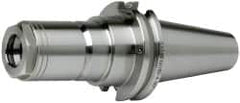 Accupro - 3/64" to 3/8" Capacity, 3" Projection, CAT40 Taper Shank, DA200 Collet Chuck - 0.0002" TIR, Through-Spindle & DIN Flange Coolant - Exact Tooling