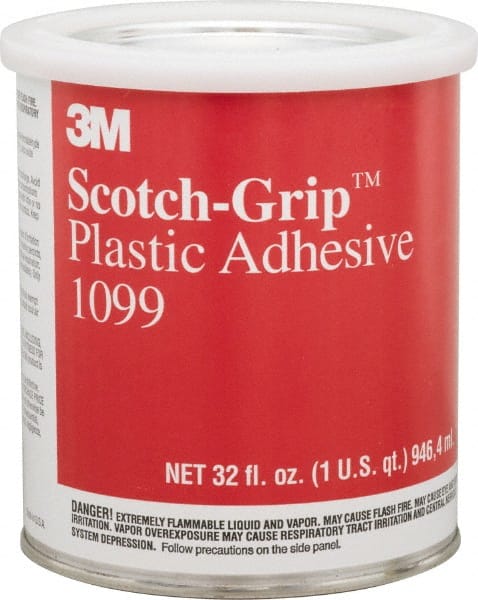 3M - 32 Fluid Ounce Container, Tan, Can Synthetic Rubber Construction Adhesive - Series 1099 - Exact Tooling
