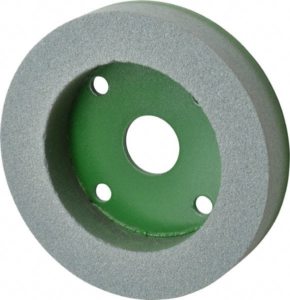 Camel Grinding Wheels - 6" Diam, 1" Hole Size, 1" Overall Thickness, 100 Grit, Type 50 Tool & Cutter Grinding Wheel - Fine Grade, Silicon Carbide, I Hardness, Vitrified Bond, 3,450 RPM - Exact Tooling